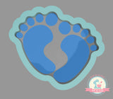 Baby Feet Cookie Cutter/Fondant Cutter or STL Download