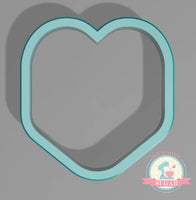 Heart Shaped Cinnamon Roll Cookie Cutter