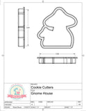 Gnome House Cookie Cutter