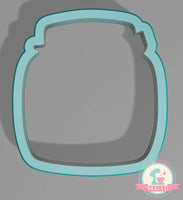 Kawaii Jam Jar Cookie Cutter (You're My Jam) (We Go Together Like PB & J)