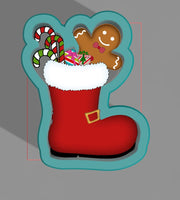 Stocking Gingerbread Man Cookie Cutter