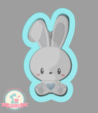 Boy Rabbit (Skinny) Cookie Cutter/Fondant Cutter or STL Download