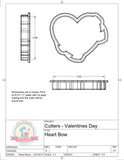 Heart Bow Cookie Cutter