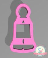 Selena Inspired Baby Romper Cookie Cutter (Skinny)