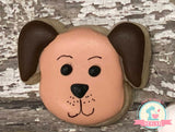 Dog Face Cookie Cutter or Fondant Cutter