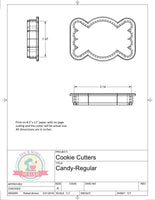 Candy/Spider Cookie Cutter or Fondant Cutter