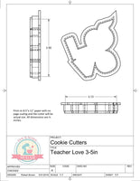 Teacher LOVE Cookie Cutter