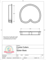 Spider Mask Cookie Cutter