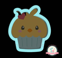 Chick Cupcake Cookie Cutter/Fondant Cutter or STL Download