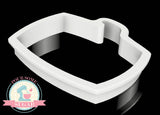 Barrel With Handle Cookie Cutter or Fondant Cutter