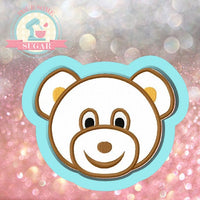 Bear Face Cookie Cutter/Fondant Cutter or STL Download