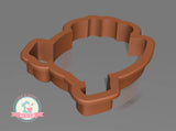 Horseshoe Cowboy Hat Plaque Cookie Cutter