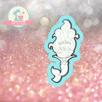 Mermaid 3 Cookie Cutter (Skinny)