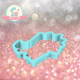 Unicorn Pool Party 3 Cookie Cutter