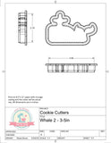 Whale 2 Cookie Cutter