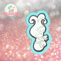 Mermaid 2 Cookie Cutter (Skinny)