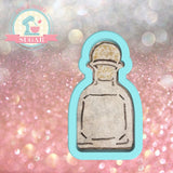 Tequila Bottle/ Tequila Bottle With Tag Cookie Cutter