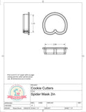 Spider Mask Cookie Cutter