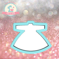 Custom Hanbok Dress Cookie Cutter or Fondant Cutter