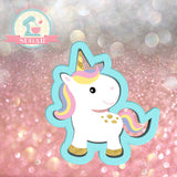 Dazzling Twinkle Star Unicorn Cookie Cutter or Fondant Cutter