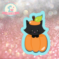 Halloween Pumpkin Cat Cookie Cutter