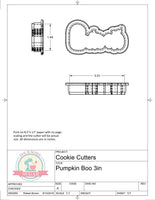 Pumpkin BOO Cookie Cutter