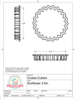 Sunflower Cookie Cutter