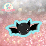 Kawaii Bat Cookie Cutter (Skinny) or Fondant Cutter