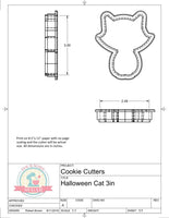 Halloween Cat Cookie Cutter