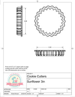 Sunflower Cookie Cutter