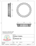 Sunflower Cookie Cutter