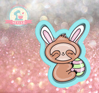 Bunny Sloth Cookie Cutter/Fondant Cutter or STL Download