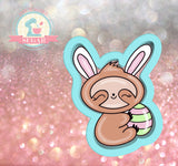 Bunny Sloth Cookie Cutter/Fondant Cutter or STL Download