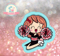 Cheerleader Cookie Cutter/Fondant Cutter or STL Download