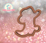 Cowboy Boot with Hat Cookie Cutter/Fondant Cutter or STL Download