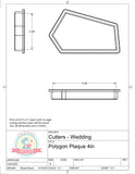 Polygon Cookie Cutter and Fondant Cutter