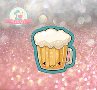 Kawaii Beer Mug Cookie Cutter