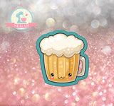Kawaii Beer Mug Cookie Cutter