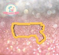 Air Gun Cookie Cutter/Fondant Cutter or STL Download