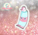 Toothpaste Cookie Cutter or Fondant Cutter (Skinny)