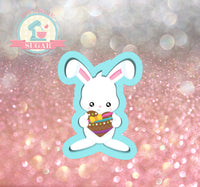 Easter Bunny 1 Cookie Cutter/Fondant Cutter or  STL Download