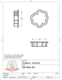 Girl Bee Cookie Cutter or Fondant Cutter