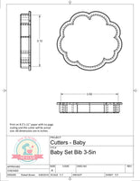 Baby Set Mini or Full Size Cookie Cutters/Fondant Cutters or STL Downloads