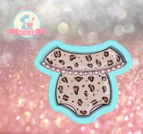 Girly Onesie 1 Cookie Cutter or Fondant Cutter