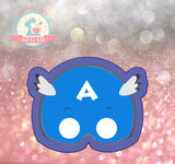 American Mask Cookie Cutter/Fondant Cutter or STL Download
