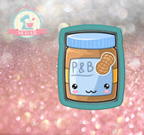 PB Jar Cookie Cutter (We Go Together Like)