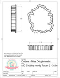 Miss Doughmestic Chubby Nerdy Toucan 2 Cookie Cutter or Fondant Cutter