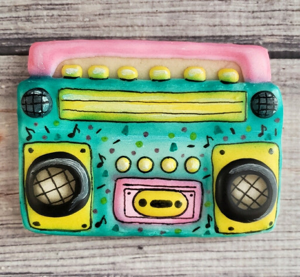 Boom Box Cookie Cutter/Fondant Cutter or STL Download