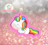 Unicorn 2 Cookie Cutter