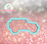 Lifted 4 Door SUV Cookie Cutter or Fondant Cutter